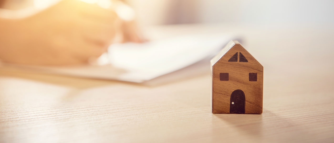 photo of small wooden block house